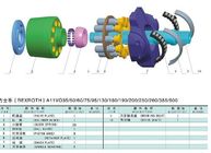 Recambios de alta presión Rexroth A11VO130 A11VLO130 de la pompa hydráulica