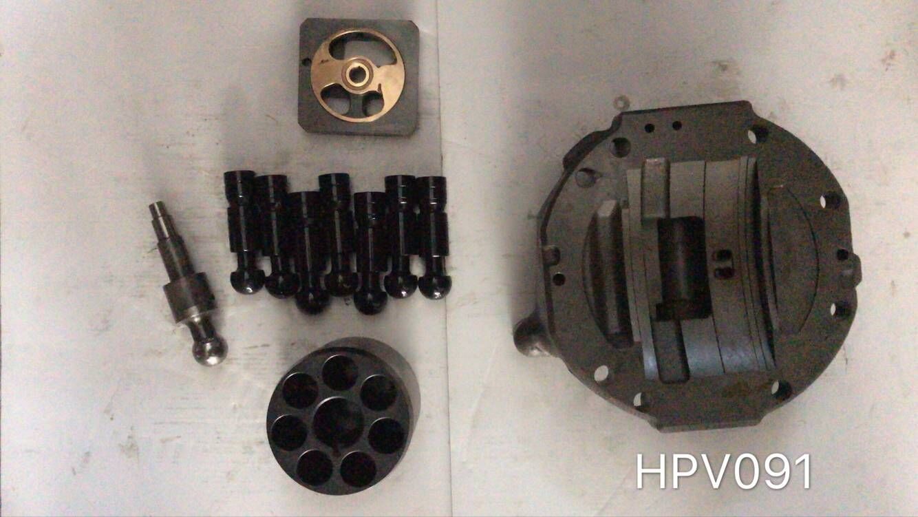 La pompa hydráulica del excavador de EX200-2 EX200-3 EX120-2 Hitachi parte HPV091 con la cubierta principal