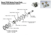 Piezas profesionales de la pompa hydráulica de Sauer Danfoss, piezas de recambio de SPV23 MF23 Danfoss